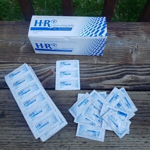 HR Lubricating Jelly- 3g Individually Wrapped Packs. (273 Individual Packets)